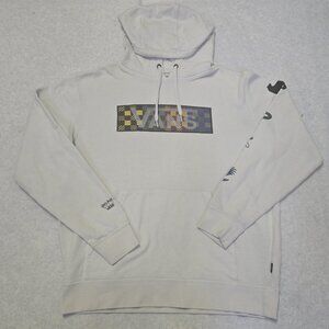 Vans Harry Potter Men's Hoodie Sweatshirt Medium White Pullover  \